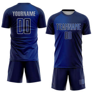 Propre Logo Et Numéros Hommes Adulte Taille Football Uniforme Personnalisé Football Maillots Football Ensemble Costume Des Hommes - Product Image 4