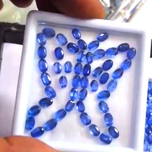 491ชิ้นของ kyanite สีฟ้าธรรมชาติ5x3มม. 6x4มม. 7x5มม. 290 CTS Lot iroc ขายคุณภาพสูงตัดเรา $290สำหรับทุกคน - Product Image 6