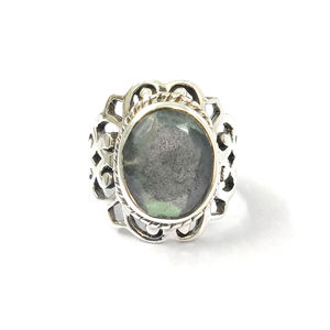 <b>Labradorite</b> <b>Ring</b> 6.2 Grams Handcrafted Jewelry - Product Image 1