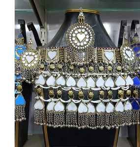 Top Trend Afghan Bridal Jewelry Sets for Ladies Custom Designs Handcrafted Stainless Steel Party Wear Latest <b>Fashion</b> <b>Accessories</b> - Product Image 6