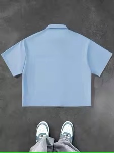 ผ้าแคนวาสแขนสั้นคอกลมสำหรับผู้ชายทรงพอดีตัวแนววินเทจผ้าฝ้ายออร์แกนิก T-Shirts-100 % ระบายอากาศได้ดีเป็นมิตรกับสิ่งแวดล้อม - Product Image 2