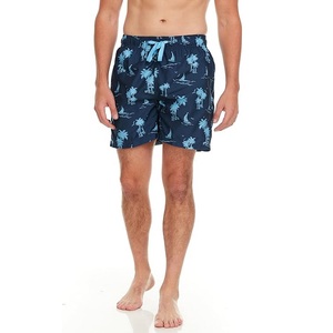 Pantalones cortos de playa con estampado Redondo para hombre, bañador de longitud corta con cierre de cordón, venta al por mayor de Bangladesh - Product Image 2