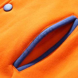 แจ็กเก็ตเลตเตอร์แมนสำหรับผู้ชายเสื้อแจ็กเก็ตพิมพ์โลโก้ - Product Image 4