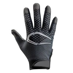 Guantes de pantalla táctil de fútbol americano para posiciones de ofensa/defensa cómodos impermeables y antideslizantes con logotipo personalizado - Product Image 6