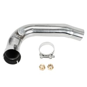 Collecteur d'échappement Tuyau intermédiaire pour moto Honda CBR600RR CBR600 Eliminator Race 2007-2020 Tuyau d'échappement intermédiaire en acier inoxydable Tuyau de descente - Product Image 1