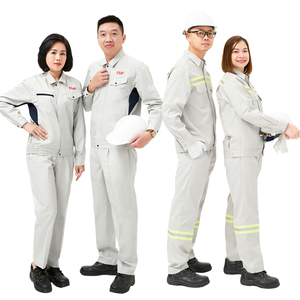 Combinaison de travail de protection industrielle pour hommes, veste et pantalon pour les travailleurs des champs pétrolifères, de la construction et des services électriques - Product Image 6
