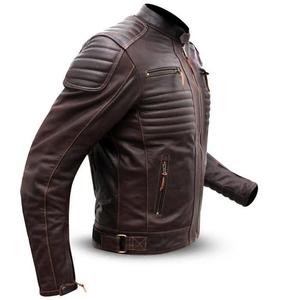 Venta en línea Chaqueta de invierno de cuero cómoda Chaqueta de cuero ligera Chaqueta de cuero de uso al aire libre - Product Image 4