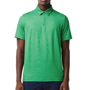 2025 Nueva camiseta de manga corta de verano para hombre, camisa POLO bordada con solapa suelta de moda de negocios informal, camisa transpirable para hombre - Product Image 1