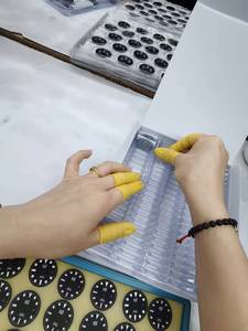 In Trống Xem Dials Bộ Phận Tùy Chỉnh Big Skeleton Xem Quay Số Cho Nam Giới Kim Loại Stickers - Product Image 4