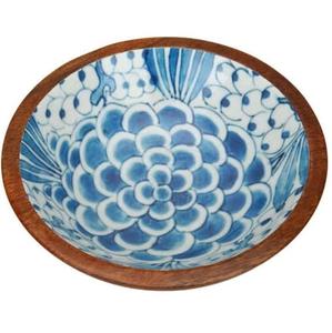 Bol en bois avec motif émaillé, vaisselle, bol pour restaurant, accessoires de restauration, vaisselle de table, saladier - Product Image 2