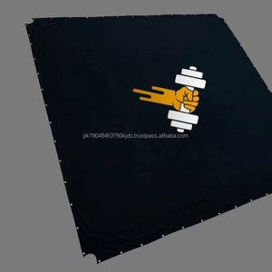 Alfombrilla de competición de lona de alta calidad para UFC TNA MMA Cage Cover Anillo de boxeo OEM personalizable - Product Image 4