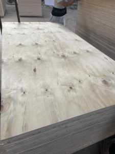 Panneau de contreplaqué en pin CDX écologique de qualité industrielle supérieure, durable, de qualité structurelle pour la toiture, le <span class=keywords><strong>charpente</strong></span> murale et l'utilisation en sous-plancher - Product Image 4