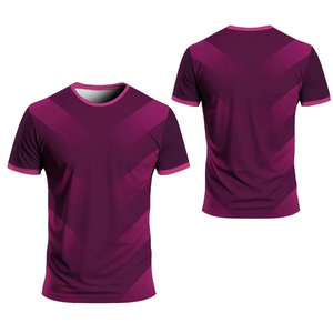 เสื้อผ้าผู้ชาย เสื้อยืดพิมพ์ลายวงกลม 3 มิติ เสื้อยืดคอกลมแขนสั้นกลางแจ้ง สไตล์สตรีทสำหรับเล่นกีฬาฤดูร้อน - Product Image 4