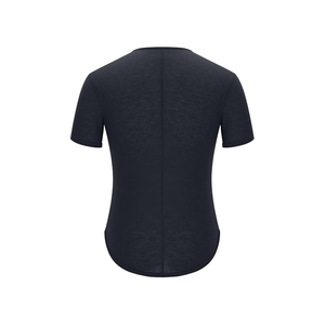 2025 último diseño hombres Hipster dobladillo curvo Premium palangre camisetas Top manga corta Slim Fit Hip Hop camisa gimnasio entrenamiento - Product Image 3