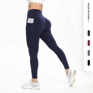 <b>Low</b> MOQ Spandex / Nylon Yoga <b>Leggings</b> High Quality Tight Fitness Wear Women's Yoga <b>Leggings</b> Available at Reasonable Price - Product Image 4