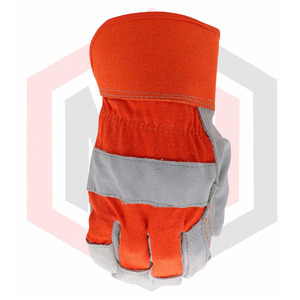 2025 Gants de sécurité industrielle Rigger de conception personnalisée Gants de mécanicien antidérapants en nitrile respirant Cuir de couleur mélangée - Product Image 2