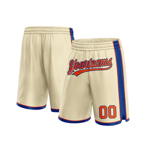 Short de basket décontracté pour homme Pantalon d'entraînement en maille de polyester de haute qualité à séchage rapide avec décoration à motif sublimé - Product Image 4