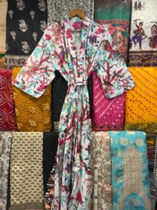 ชุดกิโมโนสำหรับเพื่อนเจ้าสาวพิมพ์ลาย, ชุดราตรีขนาดเดียวสำหรับฤดูใบไม้ผลิฤดูร้อน - Product Image 3