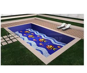 Luxury Glossy Finish <b>Slip</b>-Resistant Swimming Pool Tiles Elegant and Durable for Interior Wall of Villas and Apartments - Product Image 4