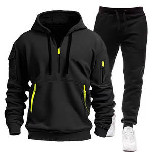 Wholesale New Designed Custom Men SKINNY Fit Breathable Printed Nylon/Cotton Full-Length Track Suit Set - Product Image 2
