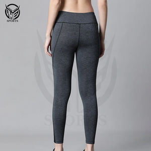 Wholesale Gym Breathable <b>Legging</b> <b>High</b> <b>Waist</b> Yoga <b>Leggings</b> for Women <b>With</b> <b>Pockets</b> - Product Image 6