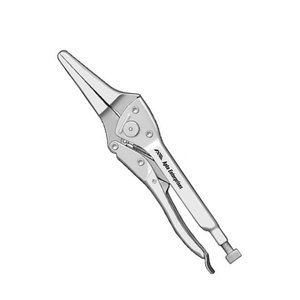 Alicates de Punta Fina con Bloqueo de 9 1/2 Pulgadas de Acero Inoxidable de Alta Resistencia para un Agarre Seguro, Sujeción y Uso en el Cuidado de la Salud Animal - Product Image 5