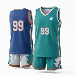 Tenue de basketball en tissu mesh durable pour hommes et garçons, conçue pour la flexibilité, le confort et les activités sportives quotidiennes - Product Image 4