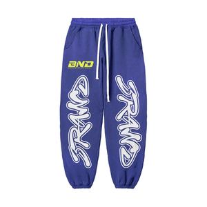 Survêtements d'hiver personnalisés de grande taille, ajustés régulièrement, pour entraînement, sports de gymnastique, pull à capuche, survêtements à ourlet élastique pour pantalons - Product Image 6