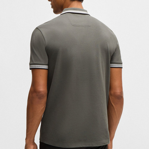 Uniforme de trabajo personalizado de alta calidad en blanco liso algodón poliéster deportes hombres negocios empleado Golf Polo con logotipo bordado - Product Image 4