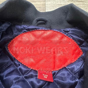 High Performance Quality Made Men Letterman Jacket Casual Wear <b>Covered</b> <b>Button</b> Men Letterman Jacket - Product Image 4