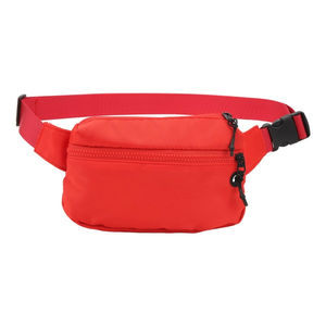 Sac de taille rouge de luxe de haute qualité ceinture étanche légère et durable personnalisée premiers sacs banane d'athlétisme pour voyage avec logo - Product Image 2