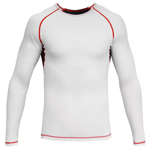 Camiseta de Compresión Sublimada Personalizable de Alta Calidad para Hombre, Rashguard de MMA 2026 - Product Image 3