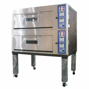Electric Bread Pizza Cake Baking Oven Automatic Technology Wholesale Price Deck Oven Bakery Gas Bread Making Oven