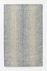 Acogedora y elegante alfombra con mechones a mano con tema de bosque, pila alta para sala de estar, dormitorio o interiores de cabina - Product Image 4