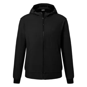 Veste Softshell Imperméable à Capuche Personnalisée pour Homme – Veste de Merchandising pour Homme - Product Image 6