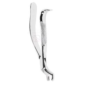 Fórceps de Extracción Dental Profesional de Acero Inoxidable de Grado OP, Modelo 53L, Patrón Americano, Pulido, para Molares Izquierdos, Alta Calidad - Product Image 4