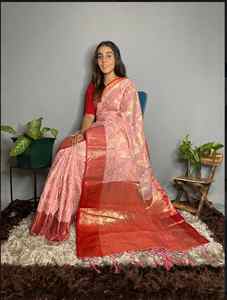 Saris en pure soie pour femmes indiennes - Product Image 4