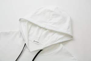 Sweats à capuche décontractés d'hiver pour hommes en polyester/coton polaire de couleur unie coupe régulière avec conception de poche écologique séchage rapide respirant - Product Image 6