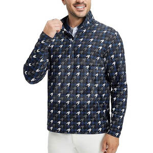 Veste demi-zip pour homme en sublimation respirante, veste demi-zip en sublimation pour la course à pied et le fitness - Product Image 2