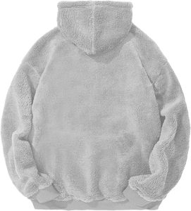 Sweat à capuche à coupe décontractée avec doublure intérieure chaude pour les activités de plein air - Product Image 3