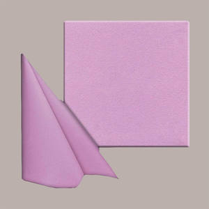 80 servilletas de 2 capas con efecto Lila Mirò Astor de 38x38cm, servilletas plegables suaves de colores estampados con estilo de bolsa - Product Image 3