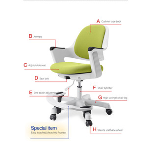 [SYNIF] Children's <strong>Chairs</strong> <strong>ROBO</strong> Children's Back Health Comfortable Cushioning Height Adjustment Various Colors