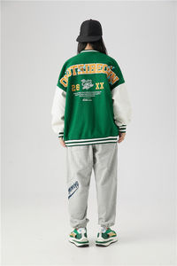 Vestes universitaires imperméables pour hommes grande taille, logo personnalisé, service OEM, vente en gros 2022 - Product Image 3