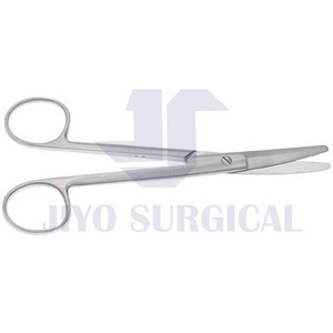 Las tijeras Metzenbaum para bebés más vendidas, fuente de alimentación manual de acero inoxidable alemán curvo de 11,5 cm, producto y logotipo personalizados - Product Image 6