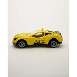Coche de Juguete de Fricción Mini Taxi de Tokio, Vehículo de Inercia de Plástico para Niños, Camión Inspirado en la Vida Urbana con Accesorios - Product Image 2