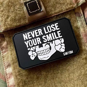 Custom Logo Soft Backpack Hat Sewing 3D Rubber Patches Manufacturer DIY Embossed Silicone Label <b>Iron</b> on Clothing Pvc Patches - Product Image 5