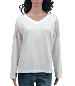 T-Shirt décontracté d'été pour femmes à manches courtes col rond coupe ample couleur bonbon pur tissu tricoté Offres Spéciales pour filles hauts - Product Image 1