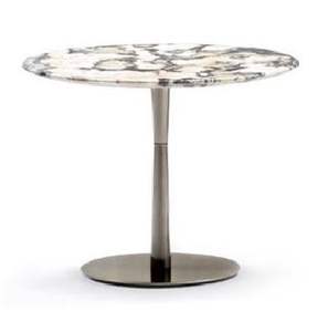 Nouvelle arrivée Table basse au design simple Table de salon pour le thé avec logo en métal de l'Ouest Article de style de bâtiment Fabricant grossiste - Product Image 1