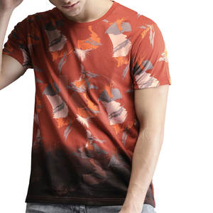 Colorful Men Sublimation T-<b>Shirt</b> Design <b>100</b>% <b>Polyester</b> Quick Dry Eco-Friendly Lightweight Breathable Fabric Casual Summer - Product Image 2