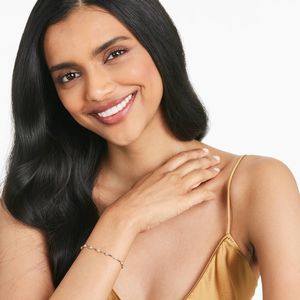 Pulsera de tenis con diamantes de moissanita de 8 pulgadas, plata 925 y acabado en oro de 10 quilates, joyería helada Premium, regalo de moda perfecto para todos los géneros - Product Image 1